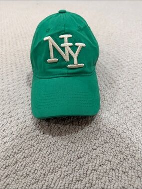 New Green NY Embroidered  Baseball Cap